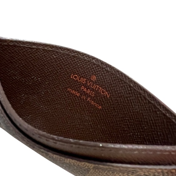 Louis Vuitton Damier Ebene Card Holder Wallet - Picture 3 of 5